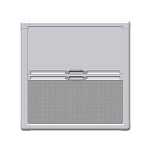 Светозащитная шторка и москитная сетка Seaview Seascreen Roller SR-L60-507-507-WHT-WHT-R42 507x507мм размер 60 белая