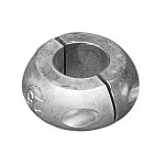 Цинковый разъемный анод Tecnoseal 00550/1 Ø55x25мм кольцевой для валов Ø20мм