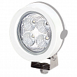 Прожектор светодиодный Hella Marine 6136 Mega Beam LED 1GM 996 136-341 12 В 7 Вт 800 люменов белый корпус