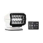 Прожектор светодиодный Golight STRYKER ST 30204ST 13,8В 3,7А 544000кд 370x135° дальность до 1500м IP56 белый стационарный с проводным пультом ДУ
