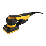 Электрическая орбитальная шлифовальная машинка Mirka Deos II 343 MID3434044 5000-10000об/мин 220-240В 300Вт тарелка 75x100мм ход 3мм уровень шума 70дБ уровень вибрации 3,3м/с²