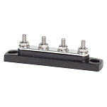 Шина контактная Blue Sea Mini BusBar 2305 48/300В 100А 4 клеммы без защитной крышки
