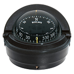 Компас Ritchie Navigation Voyager S-87 картушка 76мм 12В 94x98мм настольный с конической картушкой чёрный