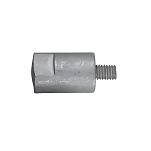 Цинковый анод Tecnoseal 01301 Ø20x40мм М8 стержневой для лодочных двигателей Yanmar 2GM, 3GM, 3HM, 2QM, 3QM, YSB8-12, YSM8-12