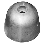Цинковый анод Tecnoseal 01051 Ø42x34мм полусферический для подруливающего устройства Sidepower SP125T-285TC