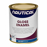 Эмаль высококачественная однокомпонентная средне-синяя Nautical Gloss Enamel NAU106/750BA 750 мл