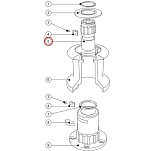 Шпиндель Lewmar 45001018