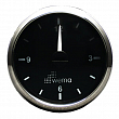 Кварцевые часы чёрные/серебряные Wema IMCR-BS 12/24 В 52 мм