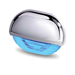 Светодиодная лампа Hella Marine 8560 Easy Fit 2JA 998 560-041 12/24В 0,5Вт 45x31,5мм кабель 100мм IP67 из хромированного пластика с синим светом