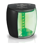 Навигационный огонь чёрный Hella Marine NaviLED PRO 2LT 959 908-607 9-33В 1,1Вт IP67 зеленый свет черный корпус