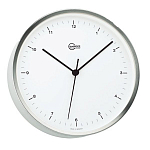 Часы кварцевые с подсветкой циферблата Barigo Steel 650MEL Ø162мм 12В из нержавеющей стали