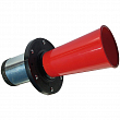 Электрический винтажный сигнал красный Marco TE 10400012 12 В 3,5 А 520 Гц с ретро звучанием