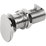 Замок для шкафа овальный хромрованный F.LLI Razeto & Casareto 800400O 4 - 27 мм
