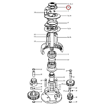 Податчик троса для лебедки Lewmar 45003033