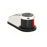 Комбинированный навигационный огонь 2-х цветный Hella Marine 2010 2LT 995 006-011 12 В 10 Вт хромированный пластиковый корпус
