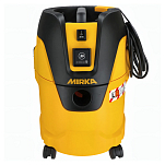 Строительный пылесос Mirka Dust Extractor 1125L 8999000222 220-240В 1200Вт 25л 61дБ IPX4 375x390x530мм для сухой и влажной уборки