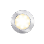 Светильник светодиодный Batsystem Vega Touch Dimmer 9694MK Ø75мм 12В 1Вт 64лм IP66 сенсорный теплый свет матовый хром из пластика