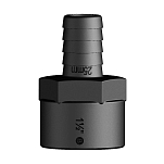 Штуцер прямой TruDesign 90970 под шланг Ø25мм 86мм 1