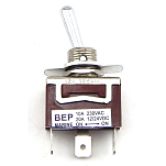 Выключатель тумблерный ВКЛ-ВКЛ BEP Marine SW-32113 12В 20А