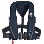 Надувной спасательный жилет CrewSaver Crewfit 165N Sport 9715NBA синий с автоматическим пусковым механизмом и возможностью крепления страховки