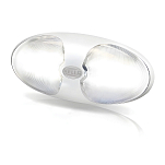 Лампа светодиодная Hella Marine DuraLED 2JA 959 700-101 12/24В 2,5Вт 140x65x32мм кабель 500мм IP67 в белом корпусе из прочного нейлона