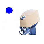 Чехол для подвесного мотора защитный Fendress XL4-02 600х500x500 мм от 200 л.с. синий