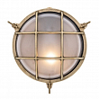 Светильник переборочный водонепроницаемый Foresti & Suardi 2028B.LS E27 220/240 В 40 Вт пескоструйная обработка стекла