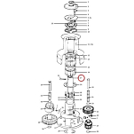 Вал для лебедки Lewmar 15003856