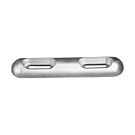 Цинковый стержневой анод Tecnoseal Fairline 00270Е 320x65x33мм типа UK с 2 отверстиями