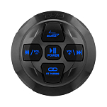 Аудиоприемник DS18 BTRC-R Ø96мм 20Гц–20кГц 12-14,4В IP65 цифровой Bluetooth 5.0 вход AUX/USB с контроллером совместим с Android/iOS черный