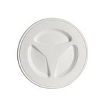 Лючок инспекционный 45086E Ø140/110мм водонепроницаемый из белой пластмассы