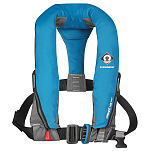 Надувной спасательный жилет CrewSaver Crewfit 165N Sport 9715BA голубой с автоматическим пусковым механизмом и возможностью крепления страховки