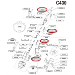 Пластиковые втулки Profurl 01321 для L42/CL42/C42