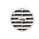 Жалюзи для воздушного шланга Wallas 2441 60 мм белые