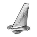 Цинковый анод-триммер Tecnoseal 00801 Ø90x116мм для двигателей Mercruiser 80-140лс