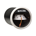 Компас Ritchie Navigation Sport X-23WW коническая картушка 51мм 12В 94x64мм врезной вертикальный с подсветкой белый/чёрный