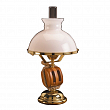 Лампа настольная лакированная Foresti & Suardi "Полиспаст" Porto Ceresio 3130.AM E27 220/240 В 105 Вт янтарное стекло