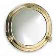 Зеркало в иллюминаторе из латуни Foresti & Suardi 2001S.L 300 x 205 мм