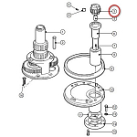 Передаточная шестерня Lewmar 45000342 для лебедок 44-48ST